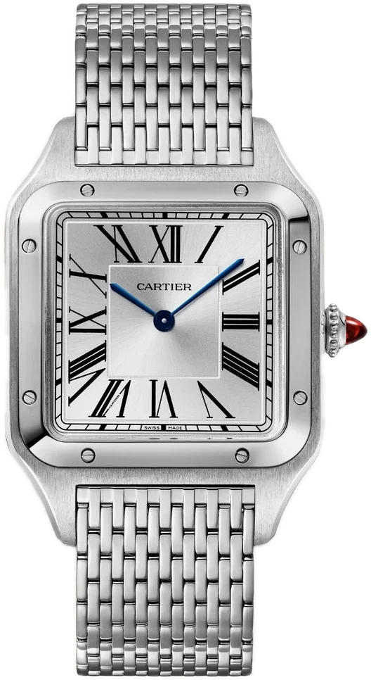 Cartier Santos-Dumont Large in platinum